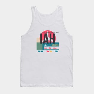 Houston (IAH) Airport // Sunset Baggage Tag Tank Top